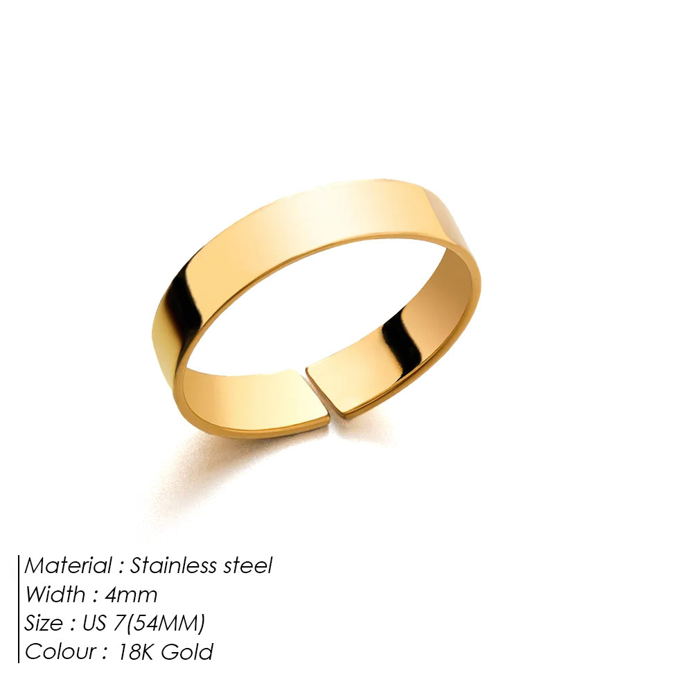 Anillo de Acero de Titanio (N2)