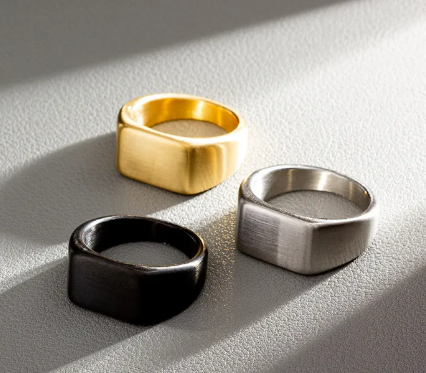 Anillo de Acero de Titanio