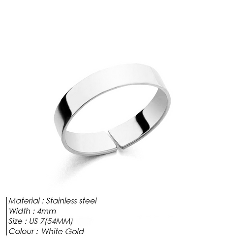 Anillo de Acero de Titanio (N2)