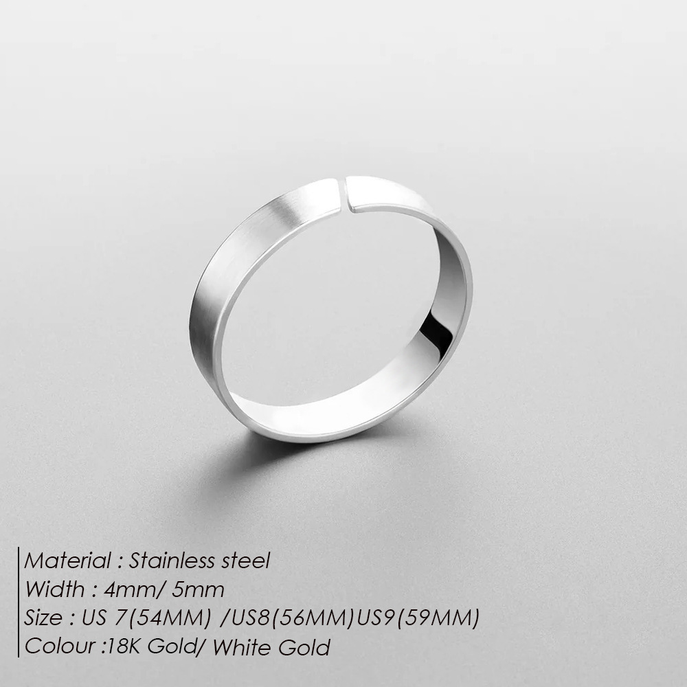 Anillo de Acero de Titanio (N2)