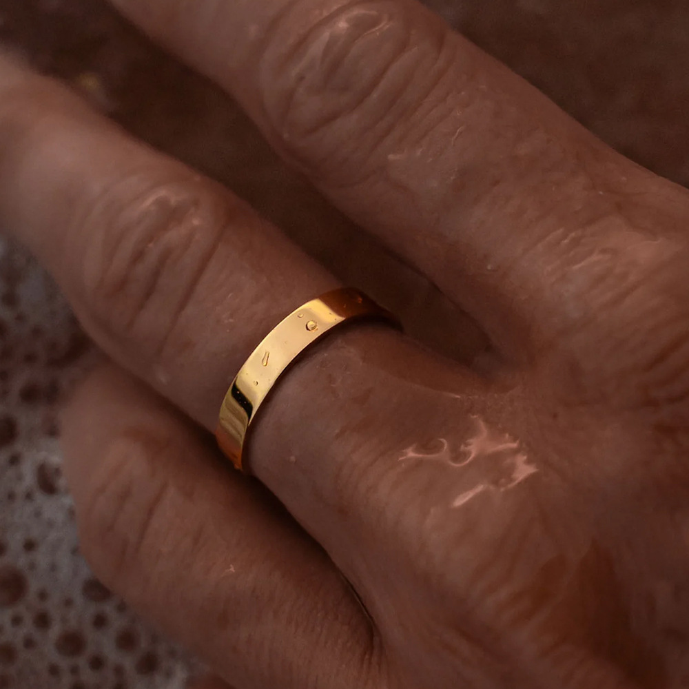 Anillo de Acero de Titanio (N2)